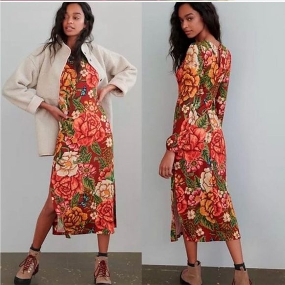 Farm Rio Jessa Maxi Dress Size Large - Picture 2 of 8